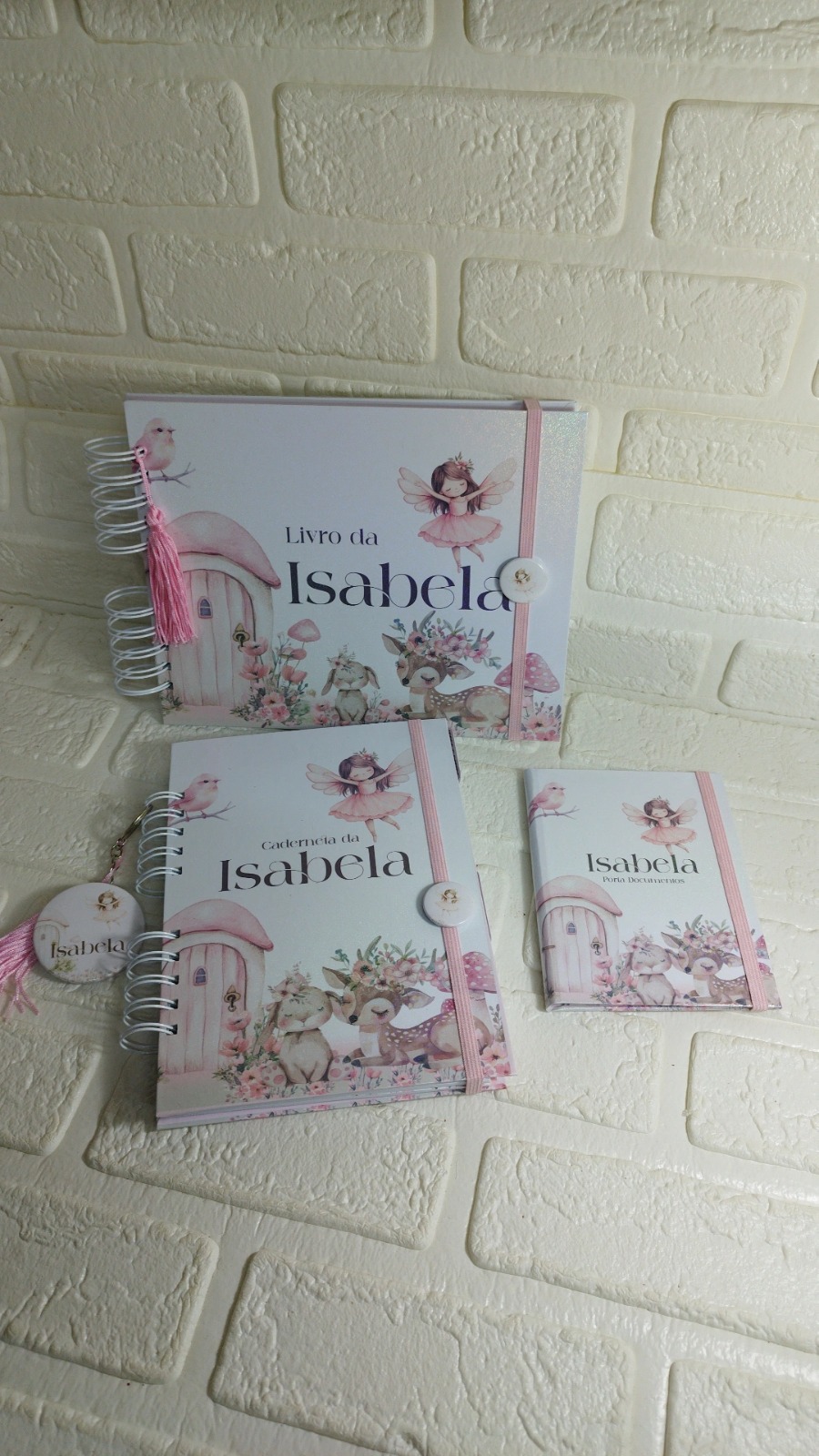 CADERNETA MENINA -JARDIM DE FADAS - Image 2