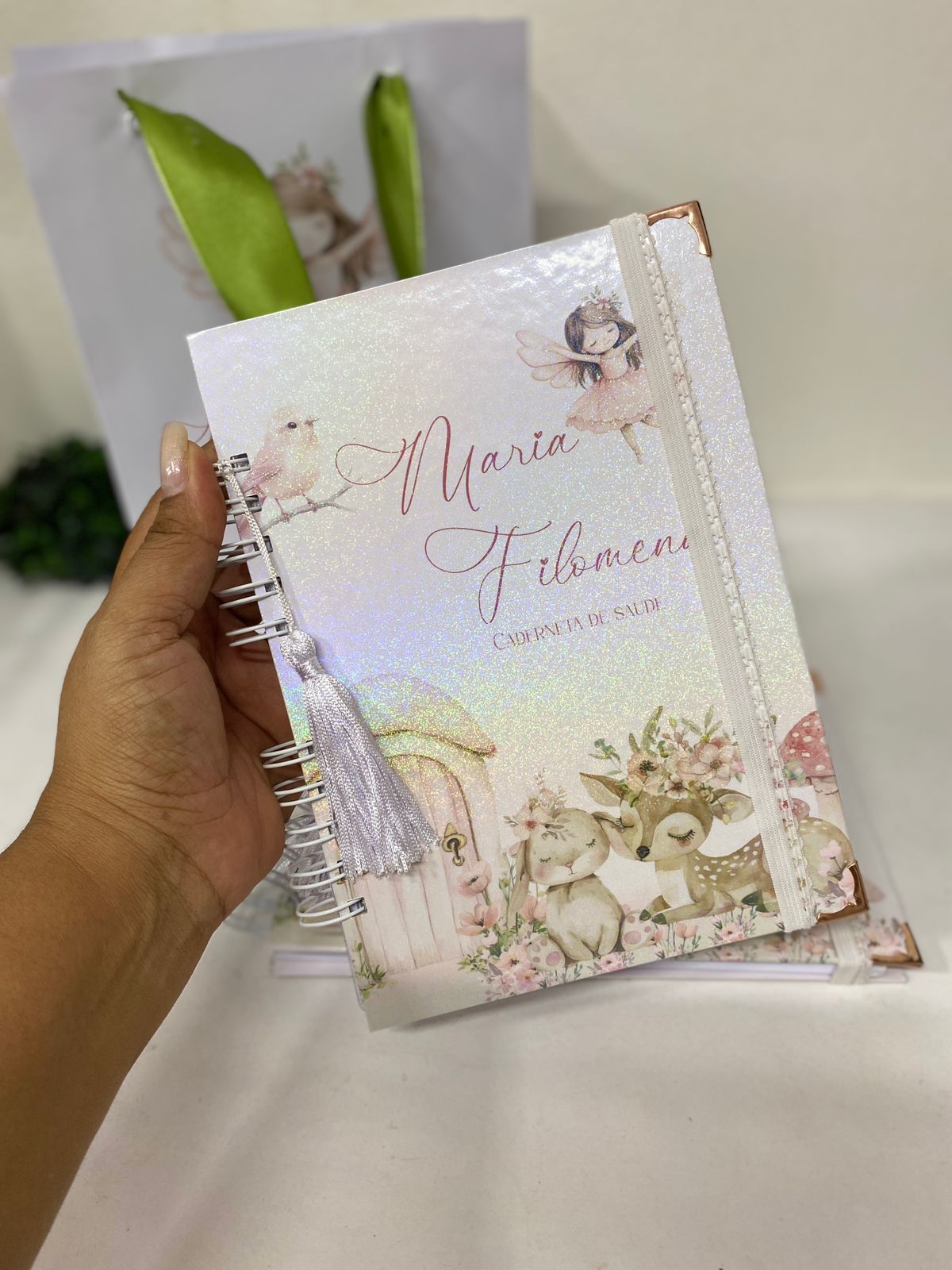 CADERNETA MENINA -JARDIM DE FADAS - Image 3