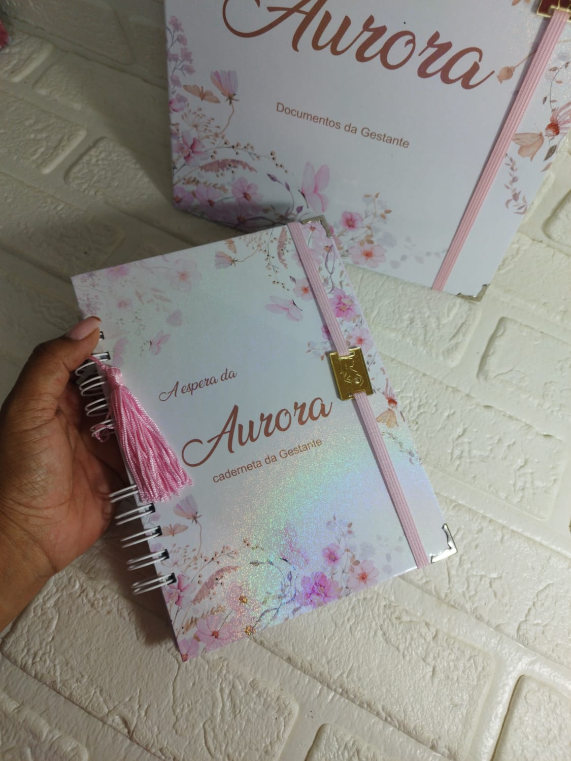 Diário da Gestante e Porta documentos Grande - Image 3