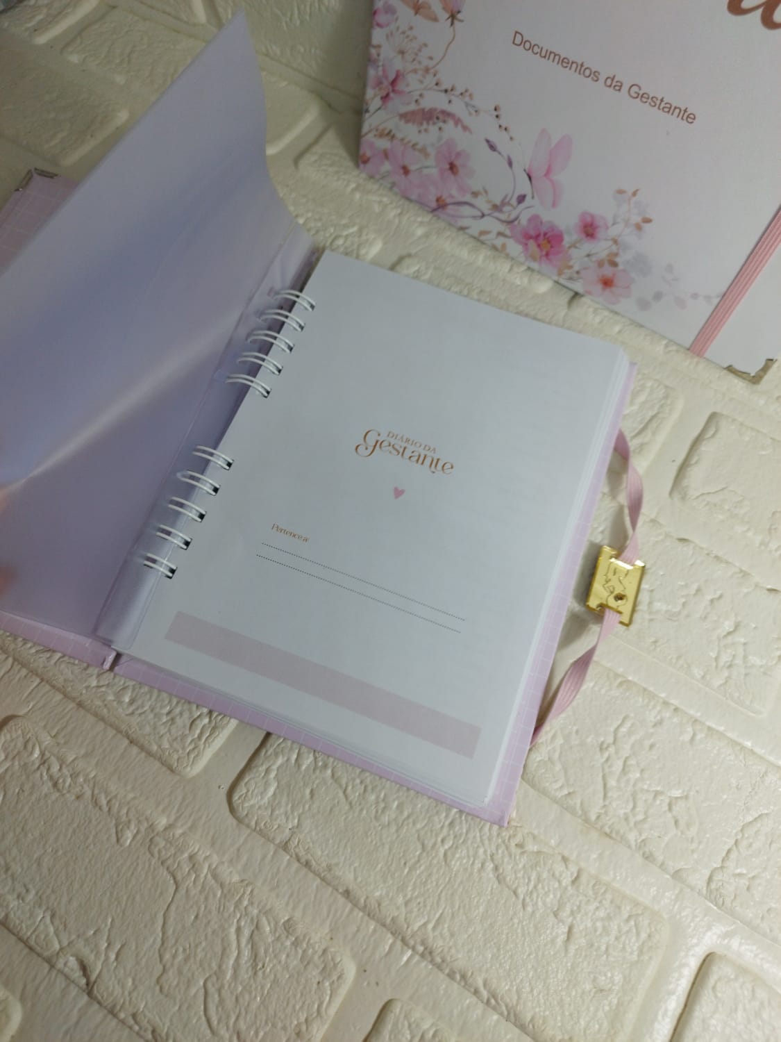 Diário da Gestante e Porta documentos Grande - Image 5