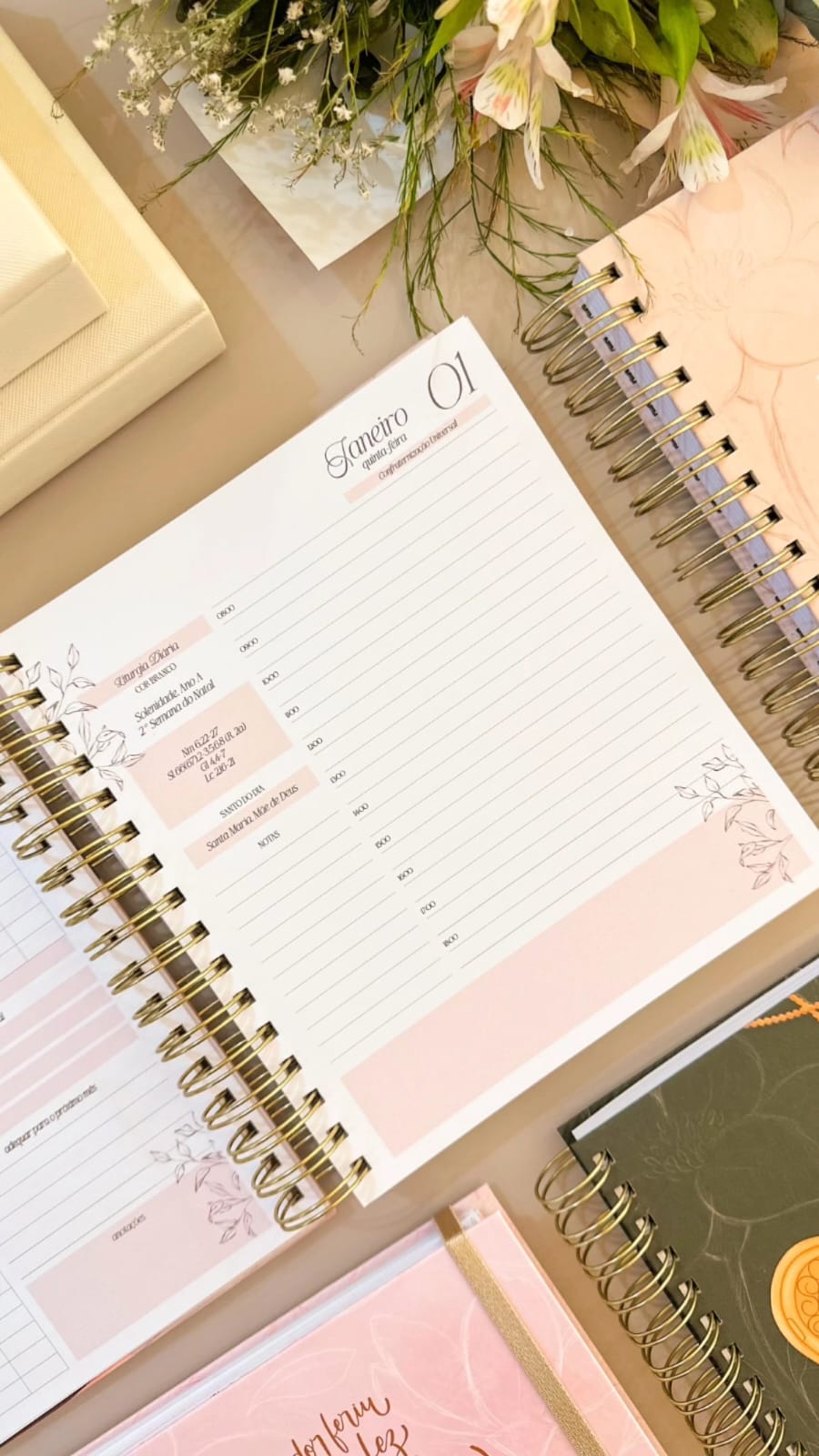 Agenda Crista 2026 Com Versículo - Image 2