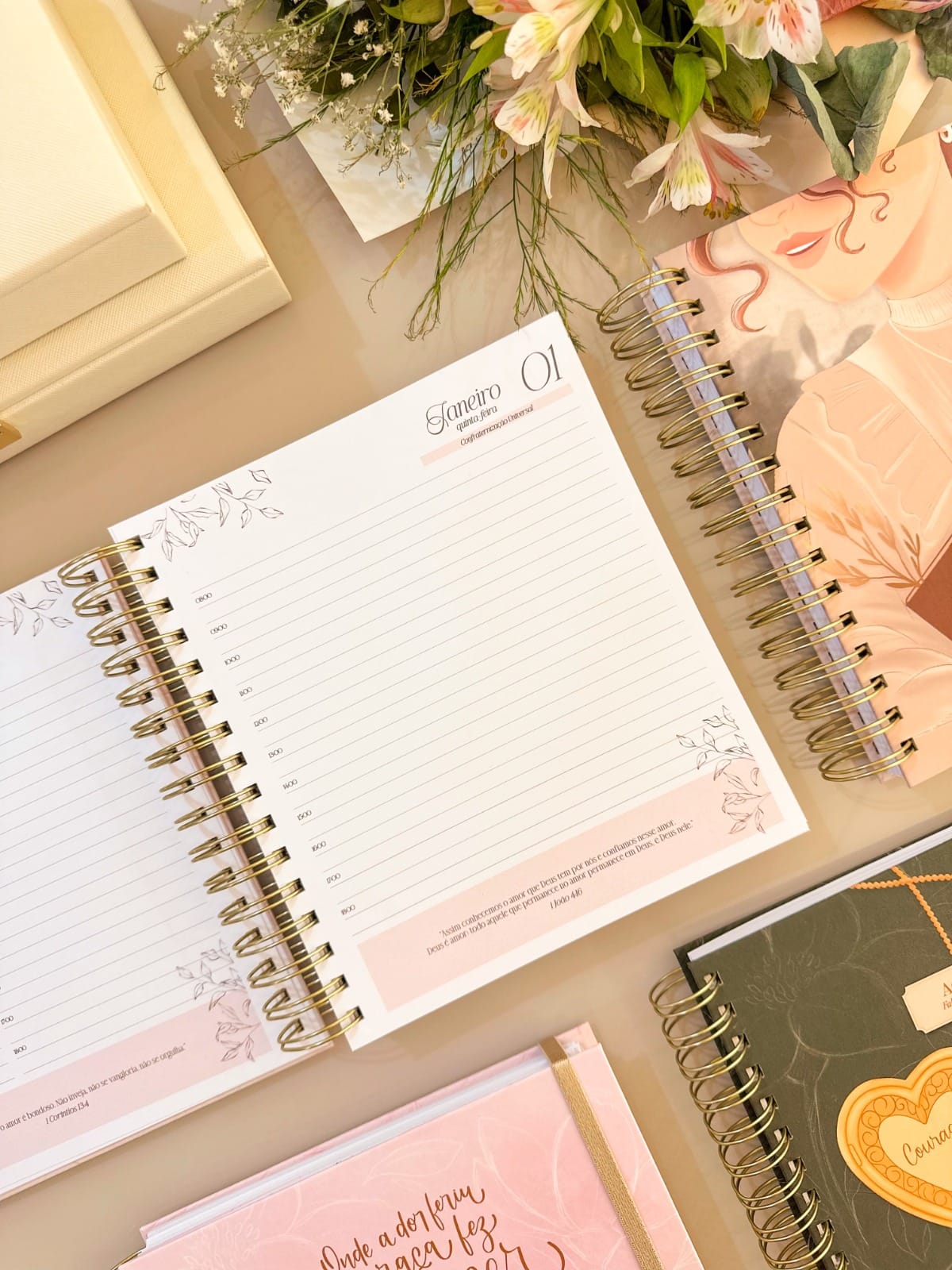 Agenda Crista 2026 Com Versículo - Image 4